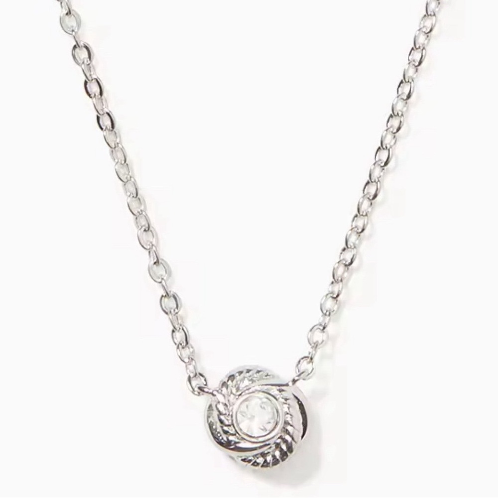Kate Spade infinitely and Beyone silver necklace